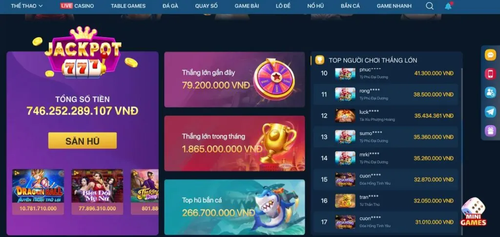 Tổng hợp các trò chơi tại 88nn123 trang chủ chính thức
